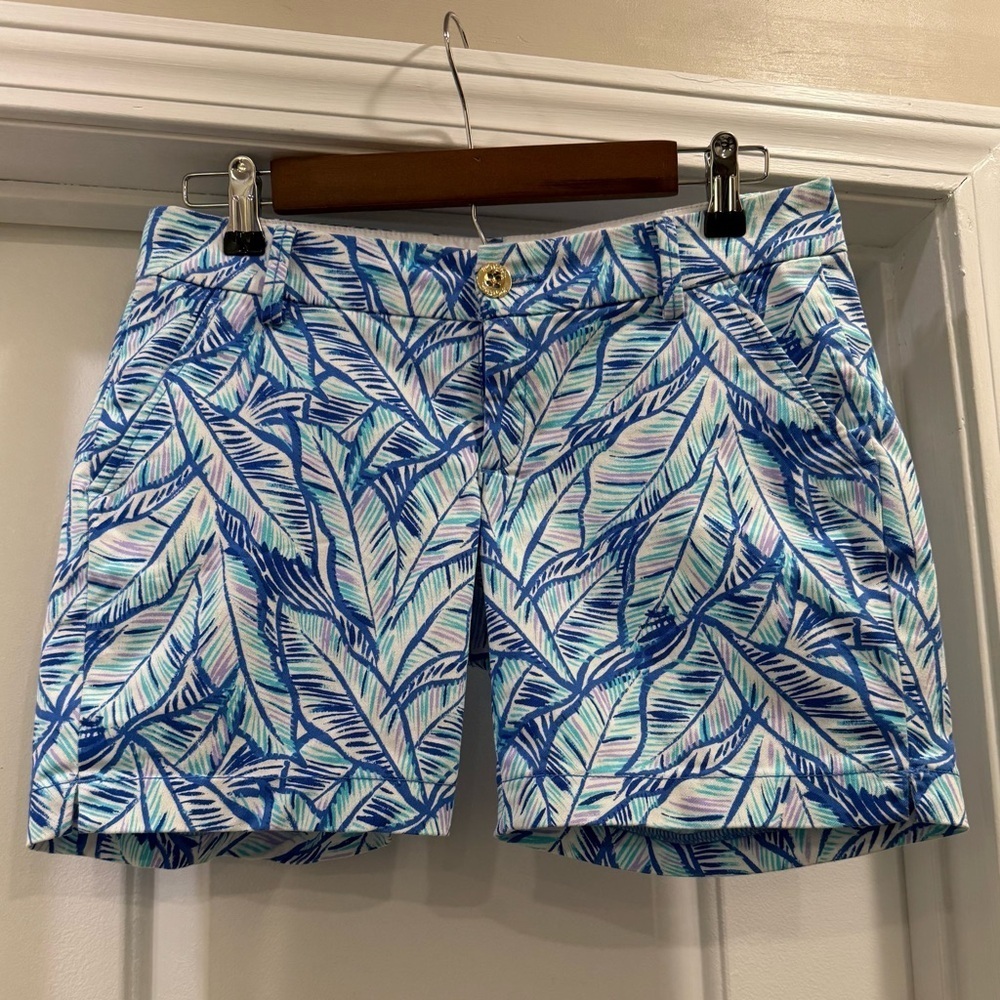 Lilly Pulitzer The Jayne Stretch Shorts 7 inch inseam Size 00